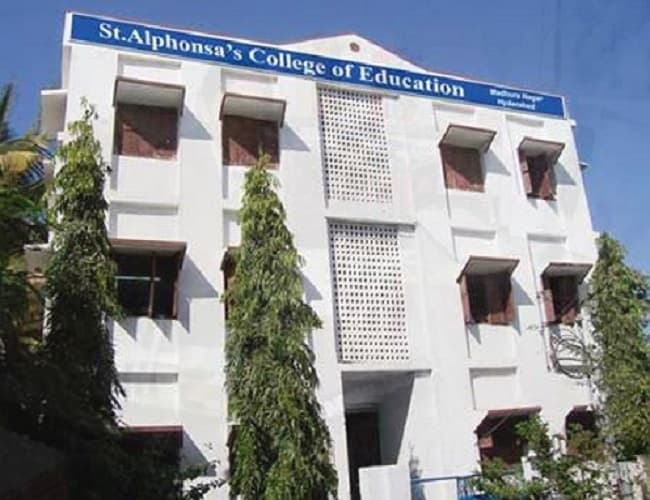 St Alphonsa's College of Education