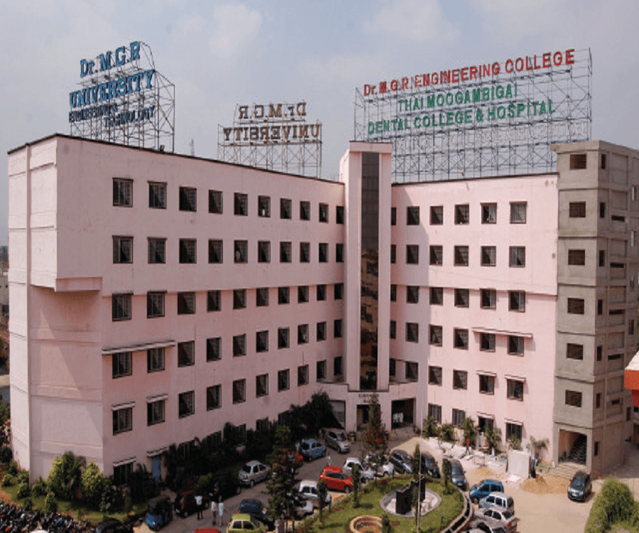 Dr. M.G.R. Educational and Research Institute Cover