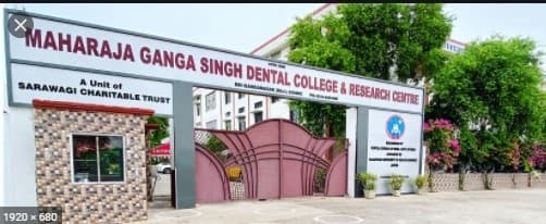 Maharaja Ganga Singh Dental College & Research Centre Cover