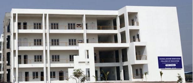 Dhanalakshmi Srinivasan College of Education Cover