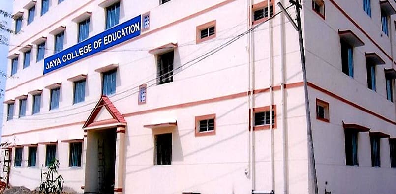 Jaya College of Education Cover