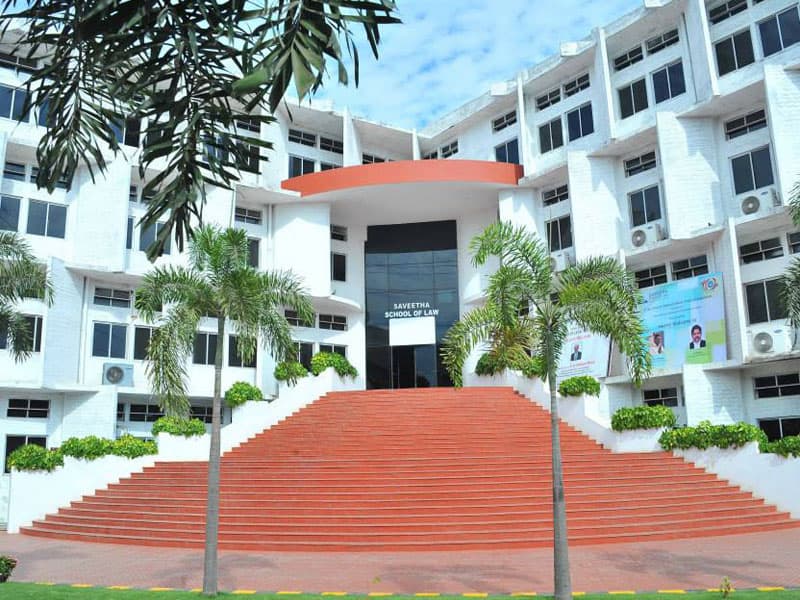 Saveetha School of Law Cover
